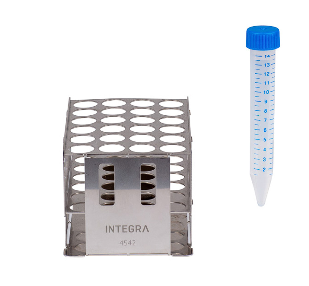 Rack for 15 ml Centrifuge Tubes, 4x6 Tubes - INTEGRA Biosciences