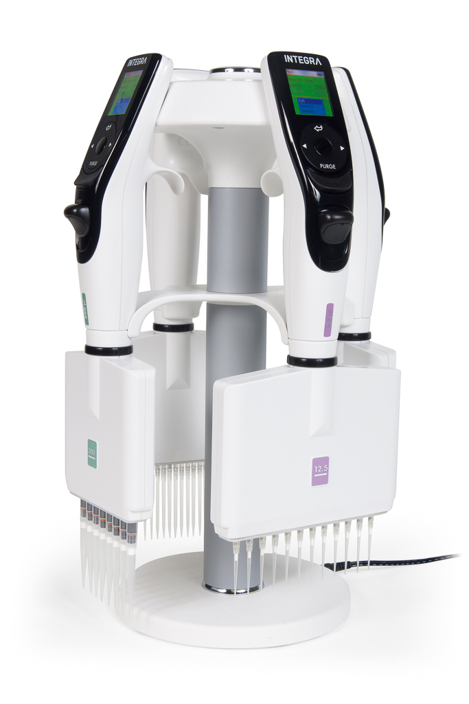 Carousel Charging Stand for 4 Pipettes - INTEGRA Biosciences
