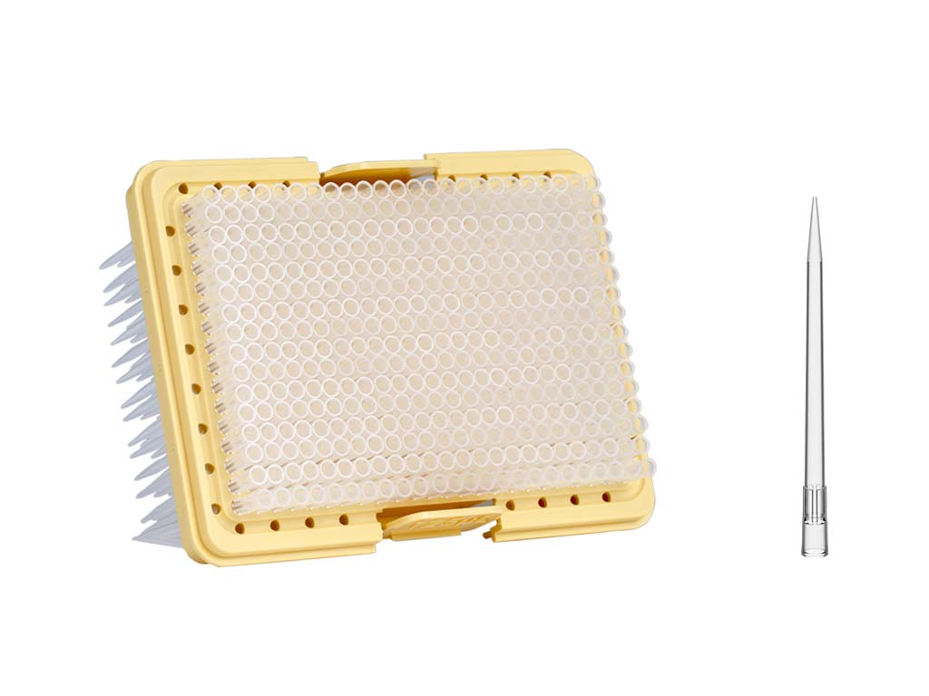 125 µl GRIPTIPS®, NonSterile 5 Inserts of 384 Tips, GREEN CHOICE